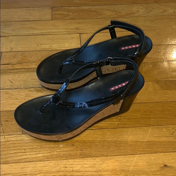 black wedges - Picture 2 of 3